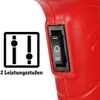 WALTER Heißluftpistole 2000 W, 2 Stufen, 350°C bis 550°C, Produktbild-Vorschau 9