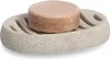 4-teiliges Badezimmer-Set Natural beige, Badzubehör-Set Produktbild-Vorschau 6