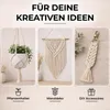 Makramee Garn 3mm Cordy Mini, 250g Baumwollkordel, weich & Produktbild-Vorschau 3