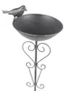 Metall Gartenstecker Vogeltränke Vogelbad Wasserstelle Produktbild-Vorschau 2