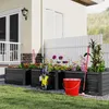 UISEBRT Kovový vyvýšený záhon 240x120x58cm - 1730L Náhled obrázku produktu 10