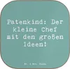Mr. & Mrs. Panda Untersetzer Glas Spruch Patenkind Chef - Produktbild-Vorschau 1