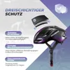 ROCKBROS kask rowerowy szosowy 58-62CM mężczyźni kobiety Podgląd zdjęcia produktu 2