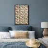 MuchoWow® MuchoWow® Gerahmtes Poster Blumen - Collage - Produktbild-Vorschau 4