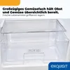 Exquisit Retro Kühlschrank 225 l | Energieklasse C | leise Produktbild-Vorschau 6