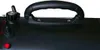Close-up of the top part of a black appliance, showing a handle and controls. Produktbild-Vorschau