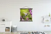 MuchoWow® Textilposter Kolibri - Vogel - Natur 90x90 cm mit Produktbild-Vorschau 2