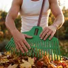 Rastrello in plastica 38 cm, 21 denti, ABS, per foglie, Anteprima dell’immagine prodotto 3