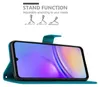 Cadorabo Hülle für Samsung Galaxy A06 Hülle in FLORAL BLAU Produktbild-Vorschau 3