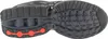The sole of a black Nike sneaker is shown from an underneath view. Produktbild-Vorschau