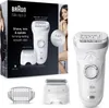 Epilatore Braun Silk-Epil 9 9-705 Wet e Dry Wireless Anteprima dell’immagine prodotto 1