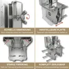 Balkonfächerhalter aus Edelstahl für Balkongeländer rund Produktbild-Vorschau 4