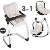 SMOBY - Maxi-Cosi - Beige Car Seat + High Chair - 3 in 1 - Productafbeelding-voorbeeld 9