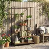 Sweiko Hoher Pflanzenständer, Metall, 180 cm, 6 Ebenen, 10 Produktbild-Vorschau 2