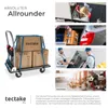 tectake® Plattformwagen Ladefläche 90 x 61 cm, extra Produktbild-Vorschau 4