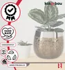 KOTARBAU® Doniczka ceramiczna złota okrągła efekt lustra ⌀ Podgląd zdjęcia produktu 5