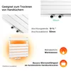 doporro Badheizung Flachheizkörper 180x60cm Weiß Produktbild-Vorschau 5
