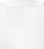 A close-up view of the top of a white, frosted glass cylinder, likely a lamp shade or vase. Náhľad obrázku produktu