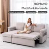 Ecksofa mit Schlaffunktion, ausziehbares Schlafsofa, Produktbild-Vorschau 13