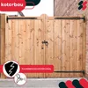 KOTARBAU® Ladenband mit Kloben 800mm Torband mit Kugellager Produktbild-Vorschau 2