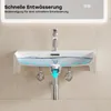 HOROW Lavabo da 50 cm Lavabo a parete Lavabo sospeso in Anteprima dell’immagine prodotto 7