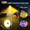 Camping Lichterkette Aufrollbar,Wasserdichte Tragbare LED Produktbild-Vorschau 5
