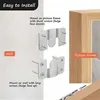 Z-Clip-Haken 4 Stück, Einbau-Wandhalterung Für Produktbild-Vorschau 2