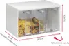 Westmark Roma Rechteckig Dispensor 3 l Transparent - Weiß 1 Anteprima dell’immagine prodotto 4