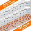 120 x Power One Typ P13 PR48 Hörgerätebatterien 13 Orange Produktbild-Vorschau 1