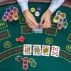JOIEYOU Pokerkoffer Set 500 Chips Pokerset Poker Set inkl. Produktbild-Vorschau 4