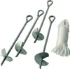 Shelter Logic Aluminium Sturmanker 38 cm Silber 4 Stück Produktbild-Vorschau 1
