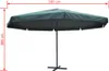 vidaXL Parasol vert 500 cm aluminium Voir les images du produit 5