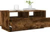 vidaXL Salontafel met LED-verlichting, gerookt eikenhout, Productafbeelding-voorbeeld 4
