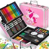 Malset Kunstset Koffer mit Buntstiften Farben Produktbild-Vorschau 1