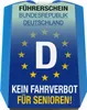 Kein Fahrverbot für Senioren Parkscheibe mit Eiskratzer und Produktbild-Vorschau 1