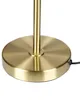 BELIANI Tischlampe Schwarz und Gold mit Kegelschirm und Produktbild-Vorschau 6