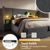 OKWISH Lit coffre 180x200 cm - Lit double capitonné avec Voir les images du produit 6
