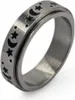 Anti Stress Fidget Ring Mond 2 Sterne Anxiety Ring US 8 Náhled obrázku produktu 1