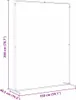 vidaXL Svadobný oblúk Biely 150 x 49,5 x 200 cm Oceľ Náhľad obrázku produktu 8