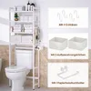 Yorbay mensola da toilette con 2 cestini, mensola da Anteprima dell’immagine prodotto 2