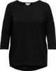 Camicia donna manica 3/4 curvy plus size longsleeve taglie Anteprima dell’immagine prodotto 7