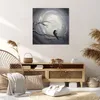 Bild auf Leinwand - Leinwandbild - Vogel Baum modern - Produktbild-Vorschau 7