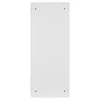 A plain white background shot of a white electrical distribution box. Produktbild-Vorschau