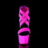 ADORE-769UV Damen Sandale von Pleaser, Neon Hotpink EU 37, Produktbild-Vorschau 2