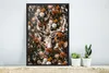 MuchoWow® MuchoWow® Gerahmtes Poster Hirsch - Orange - Produktbild-Vorschau 5