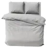Deco4Home Satin linge de lit | 220x200 cm | Coton | Gris Voir les images du produit 9