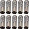 10Pcs E14 Metal Tube for Candle Lamp Holder Lamp Base Voir les images du produit 7