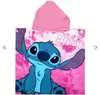 Lilo & Stitch Kinder Poncho Badetuch mit Kapuze Strandtuch Produktbild-Vorschau 2