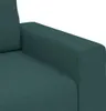vidaXL Divano a 3 posti Verde scuro 220x77x82 cm Tessuto Anteprima dell’immagine prodotto 7