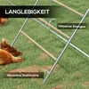 PawHut Sitzleiter für Hühner, 4 Sitzstangen, wetterfest, Produktbild-Vorschau 5